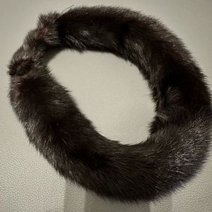 Mink head band
